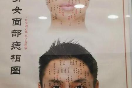 背上的痣图解算命