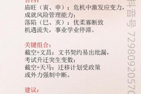 紫薇斗数福德宫截空