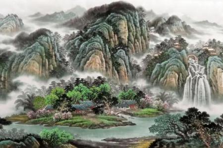 房子风水上的聚宝屏图片