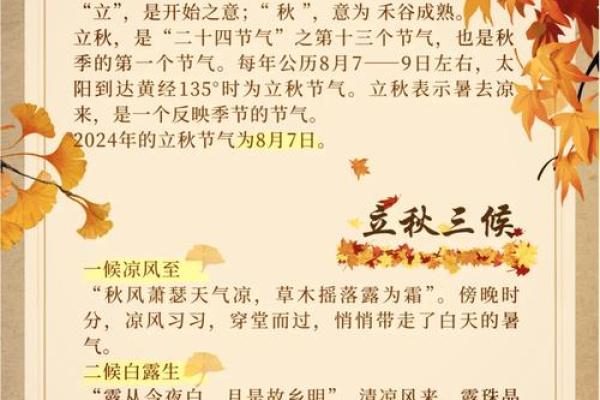 立秋八字