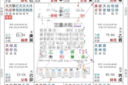 紫薇斗数打印出来命盘怎么看