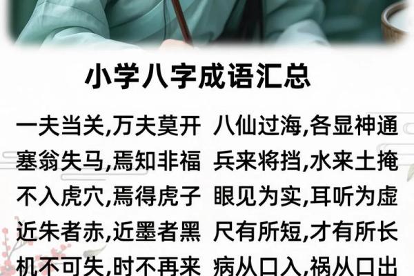 有哪些八字成语