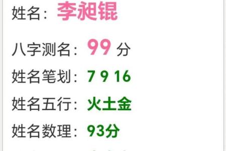 名字打分测试 你的名字值多少分